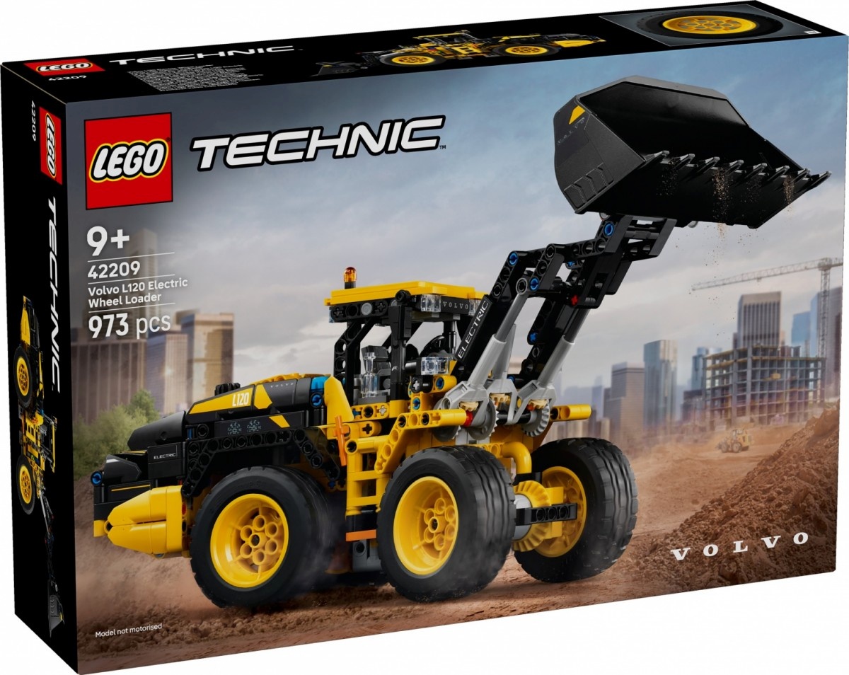 LEGO klotsid 42209 Technic Volvo L120 Electric Radlader