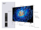 TCL televiisor C6KS 65C6KS TV 165.1 cm (65") 4K Ultra HD Smart TV Wi-Fi Metallic