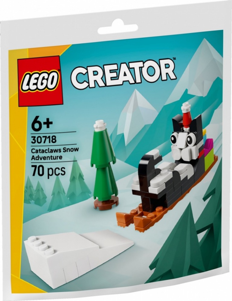 LEGO klotsid 30718 Creator Cataclaws Schneeabenteuer (Polybag)