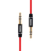 Remax audiokaabel Mini jack 3.5mm AUX cable Remax RL-L100 1m (punane)