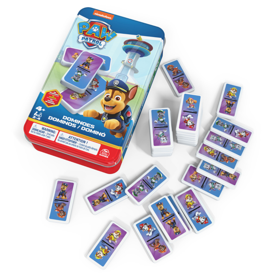Spinmaster Games SPINMASTER GAMES mäng Dominoes Paw Patrol, 6067468