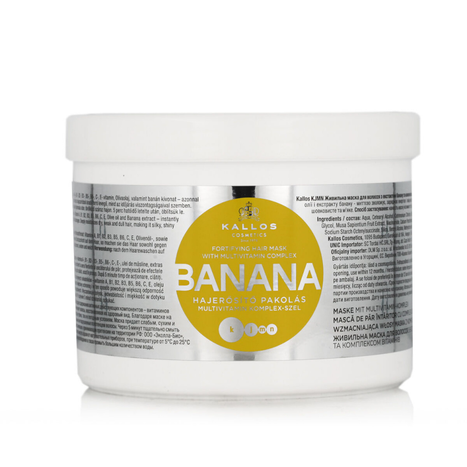 Kallos juuksemask Banana 500ml