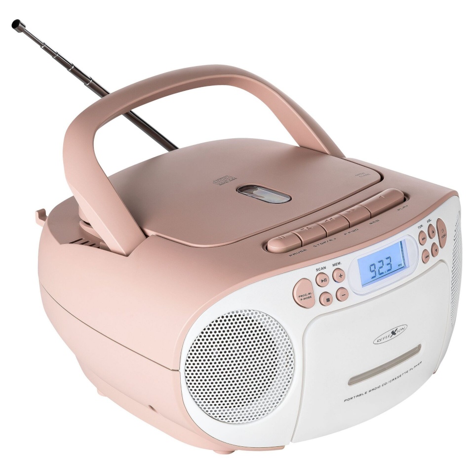 Reflexion raadio RCR2260 valge/roosa