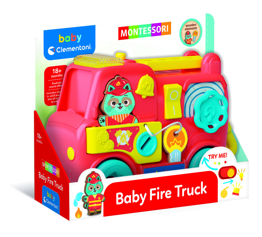 Clementoni Baby CLEMENTONI BABY tuletõrjeauto, 17551