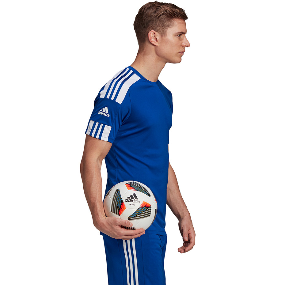 Adidas Teamwear T-särk meestele Squadra 21 Jersey Short Sleeve sinine GK9154 suurus XS
