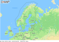 C-Map Soome sisevete ja merealade kaart Discover Y055, SD/microSD-kaart, 8GB