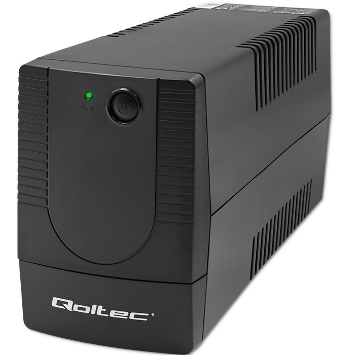 Qoltec UPS Uninterruptible power supply, 650VA, 360W