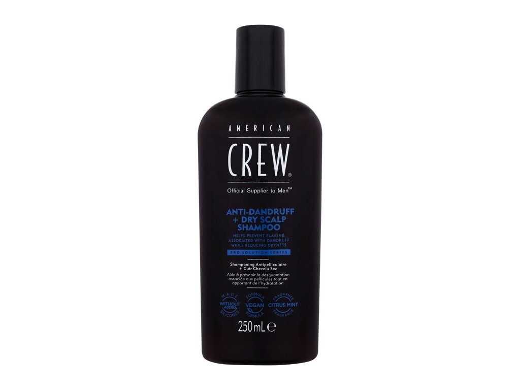 American Crew šampoon Anti-Dandruff + Dry Scalp 250ml, meestele