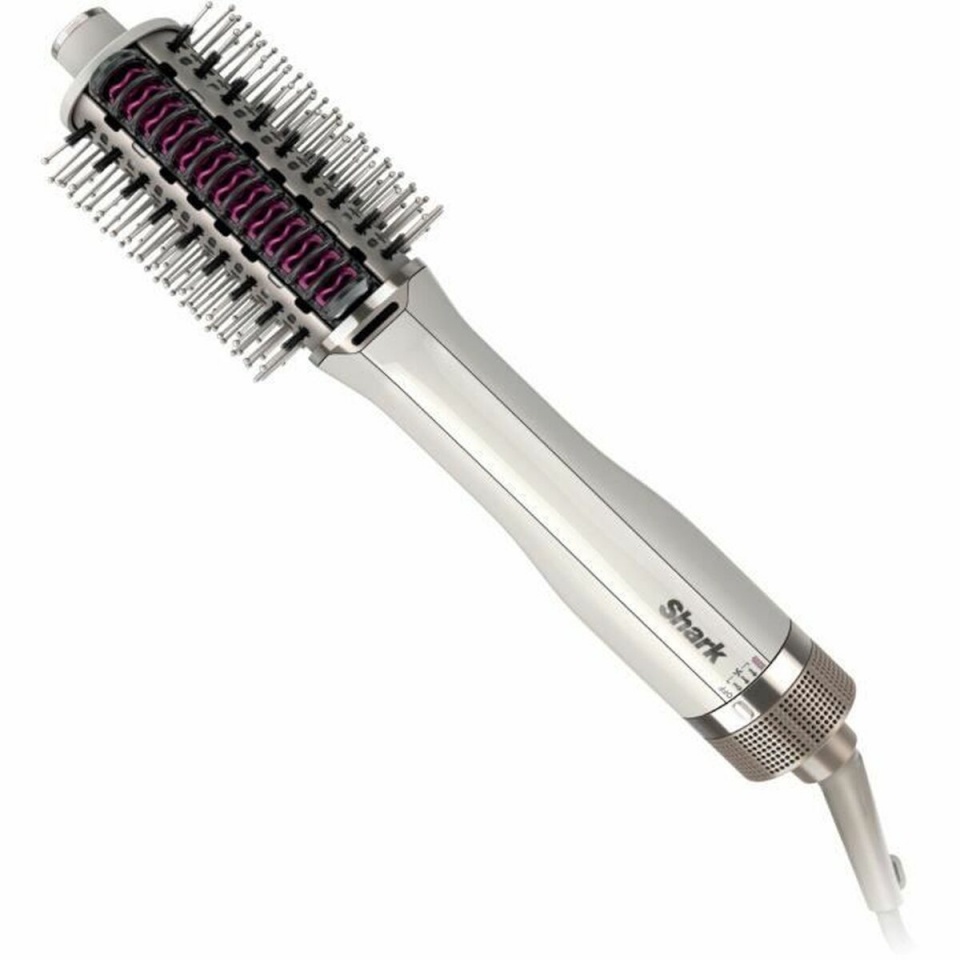 Shark juuksekoolutaja HT202EU SmoothStyle Hot Air Brush, 900W, valge