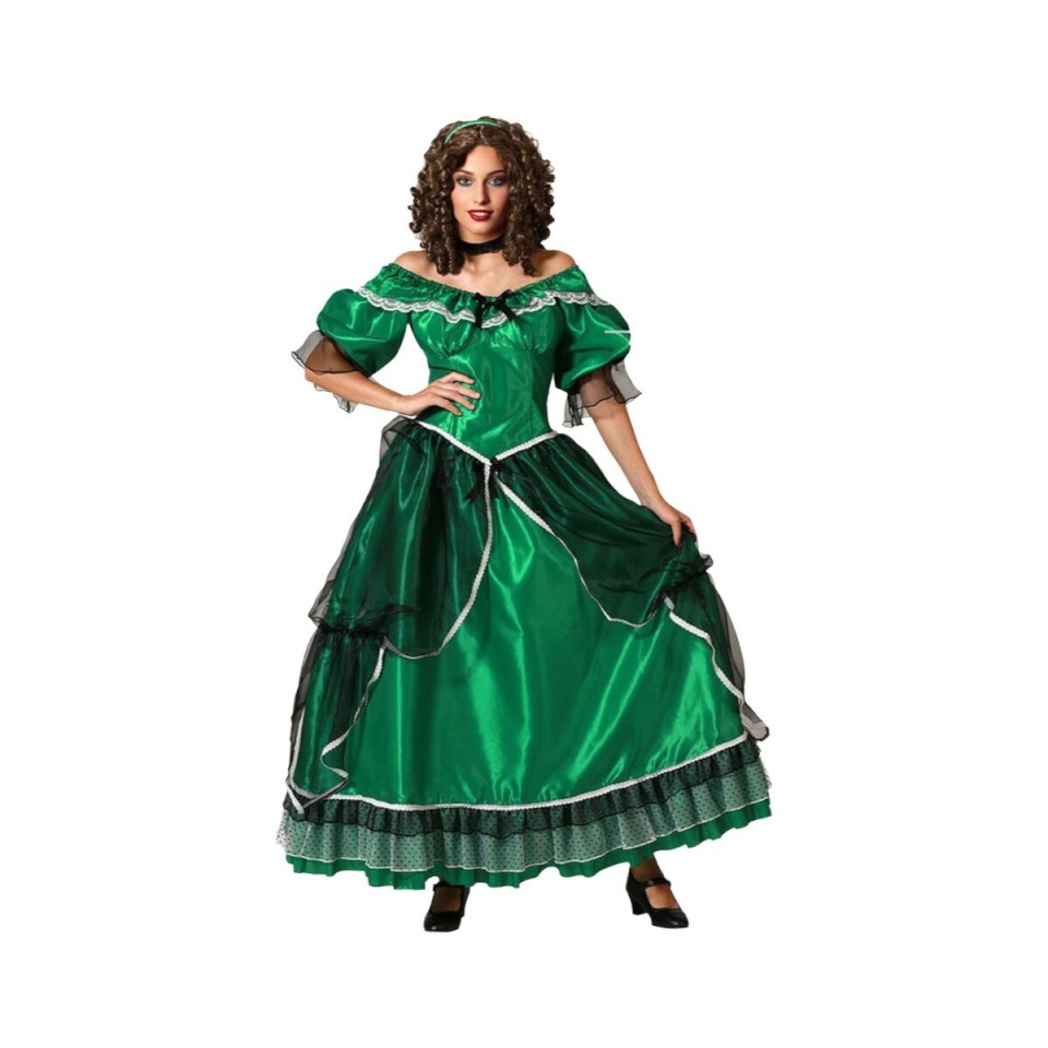 Maskeraadi kostüüm täiskasvanutele Lõunamaine daam XL