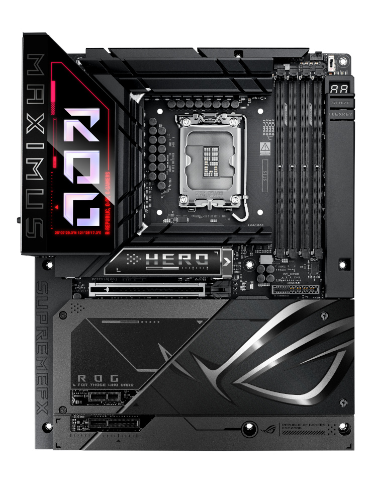 ASUS emaplaat ROG MAXIMUS Z890 HERO BTF