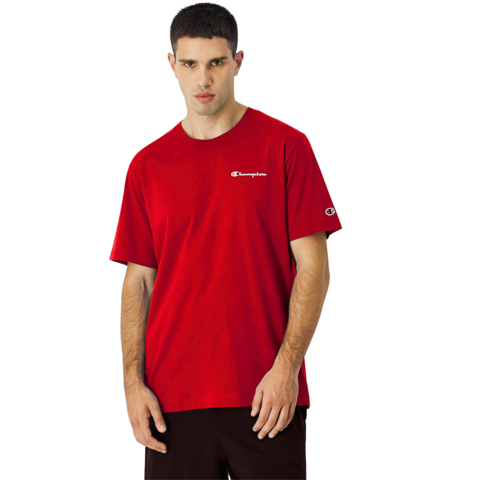 Champion T-särk meestele SS Tee punane 220264 RS069 suurus XL