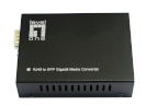 LevelOne GB adapter RJ45->SFP 1Gbps PoE PSE 60W