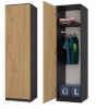 Top E Shop riidekapp SD-50 ANT/ART KPL bedroom wardrobe/closet 5 shelves 1 door