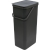 Brabantia prügikast Sort & Go Bin 40l, tumehall
