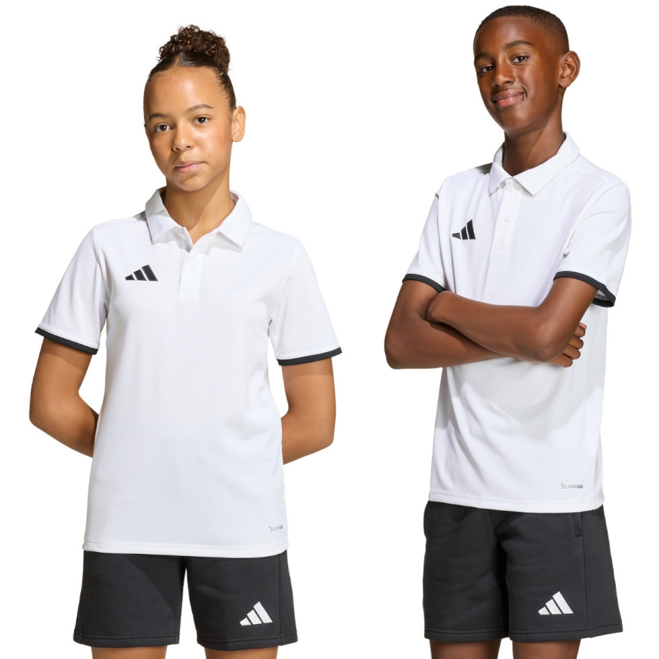 Adidas Teamwear T-särk lastele Entrada 26 Polo valge JZ6624 suurus 128cm