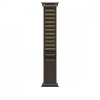 Apple kellarihm Watch 49mm Dark Olive Alpine Loop - Large - Black Titanium Finish