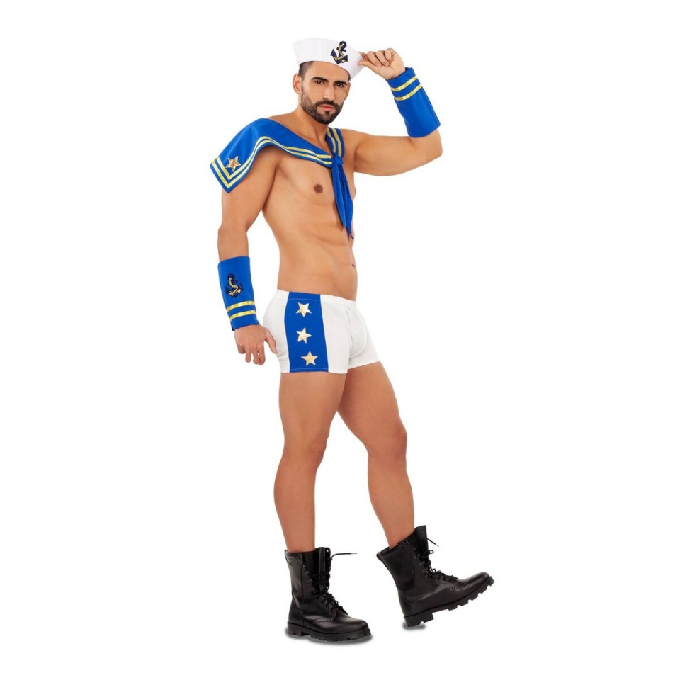 Maskeraadi kostüüm täiskasvanutele My Other Me meremees (4 Tükid, osad) XL