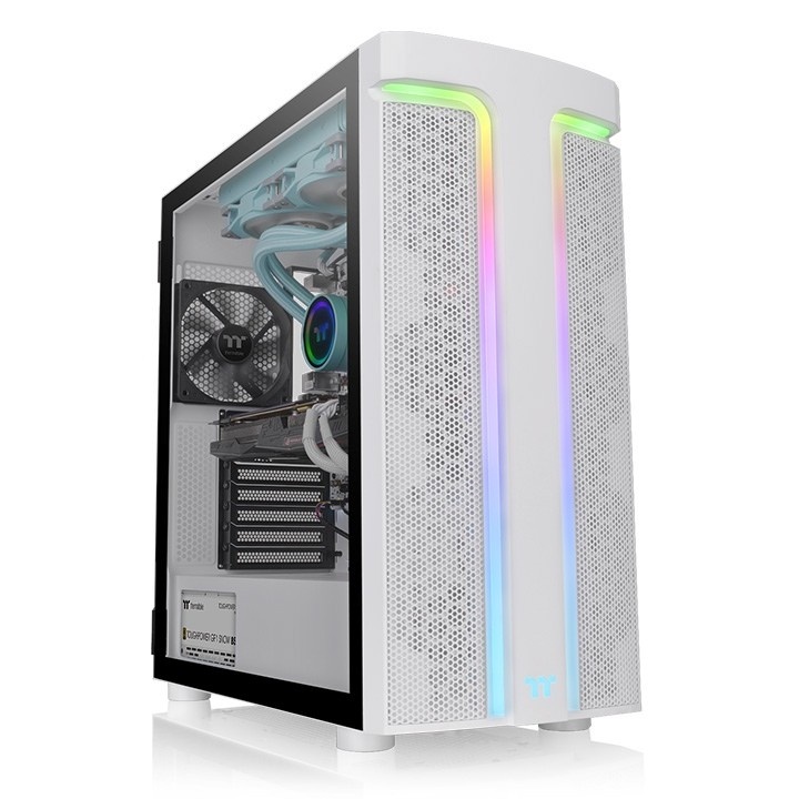 Thermaltake korpus H590 TG ARGB Snow valge CA-1X4-00M6WN-00