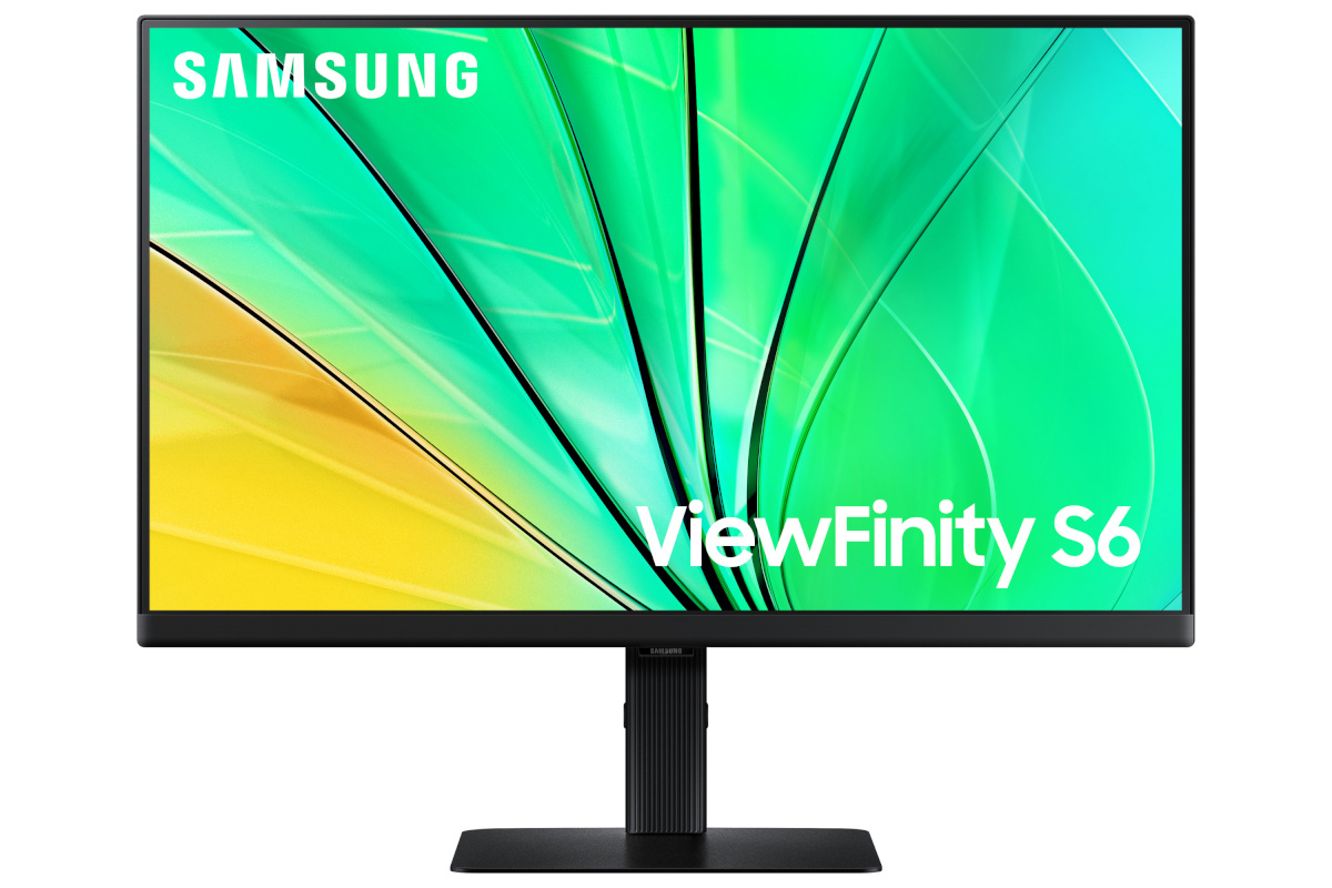 Samsung monitor LS24D600EAUXEN 24" IPS ViewFinity S6 S60D QHD Monitor 2560x1440/16:9/350cd/m2/5ms HDMI, USB, DP