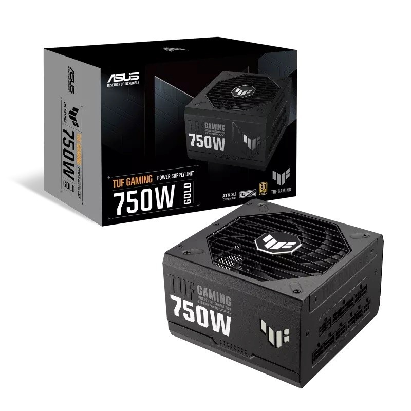 Asus Power supply TUF Gaming 750W kuldne 80+ ATX 3.0 must