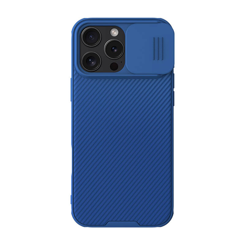 Nillkin kaitsekest CamShield Pro iPhone 16 Pro Max Case (sinine)