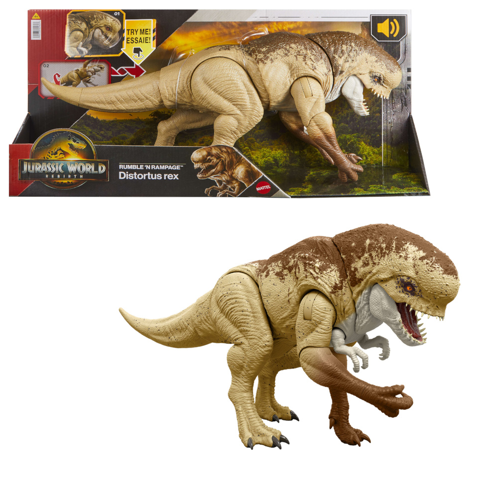 Mattel "mängufiguur Jurassic World: DIE WIEDERGEBURT" Feature Villain #1