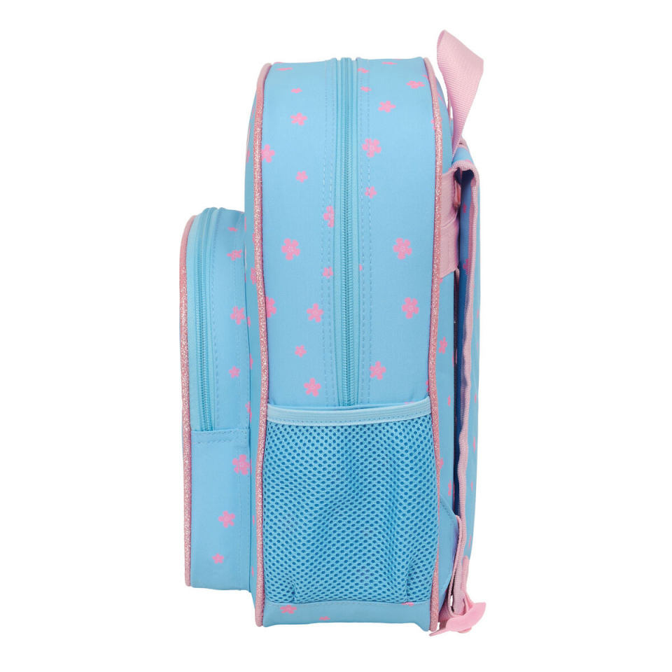 Lilo & Stitch seljakott Happy taevasinine 26x34x11cm