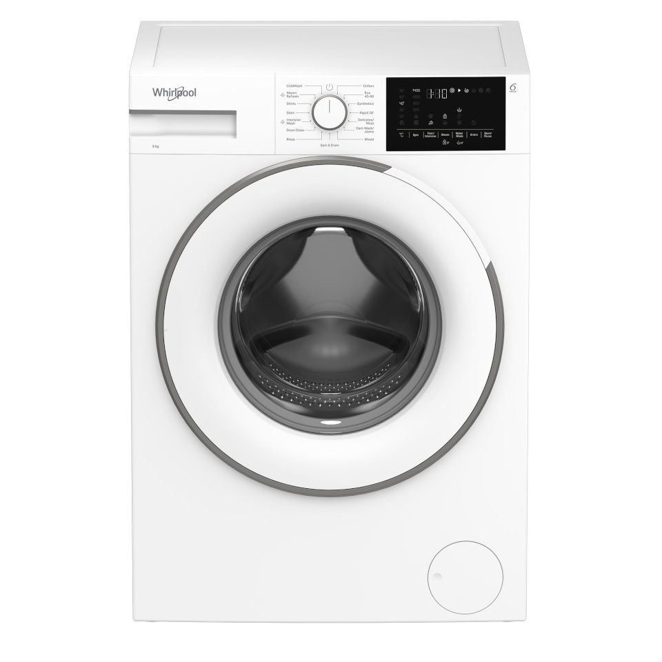 Whirlpool pesumasin SM 96W EE Washing Machine, 9kg, 1400 p/min, valge