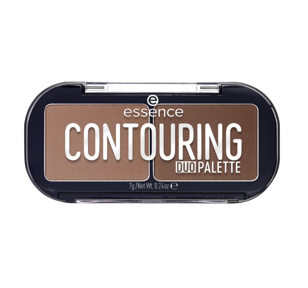 Essence kontuurimispalett Contouring Duo Palette 7g, 20 Darker Skin, naistele