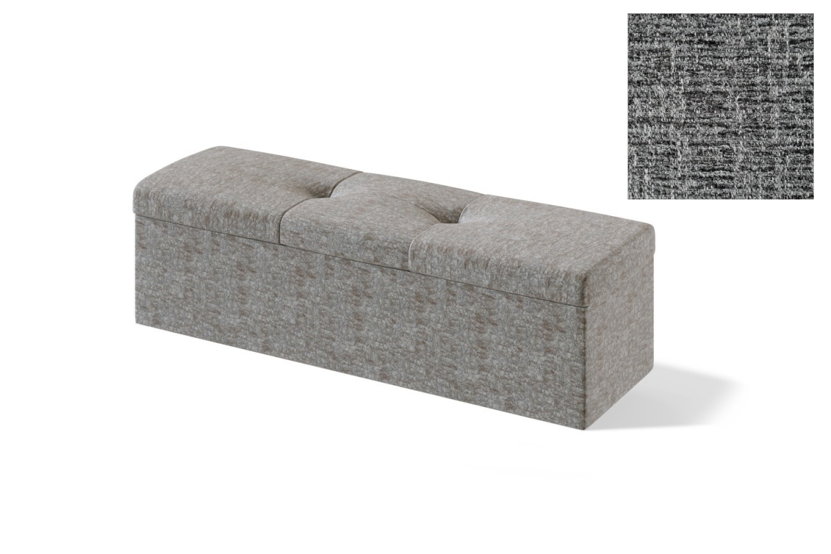 Sleepwell jalutsikast kontinentaalvoodile RED/BLACK ULVASEN, 120x47x50cm, VERANO helehall