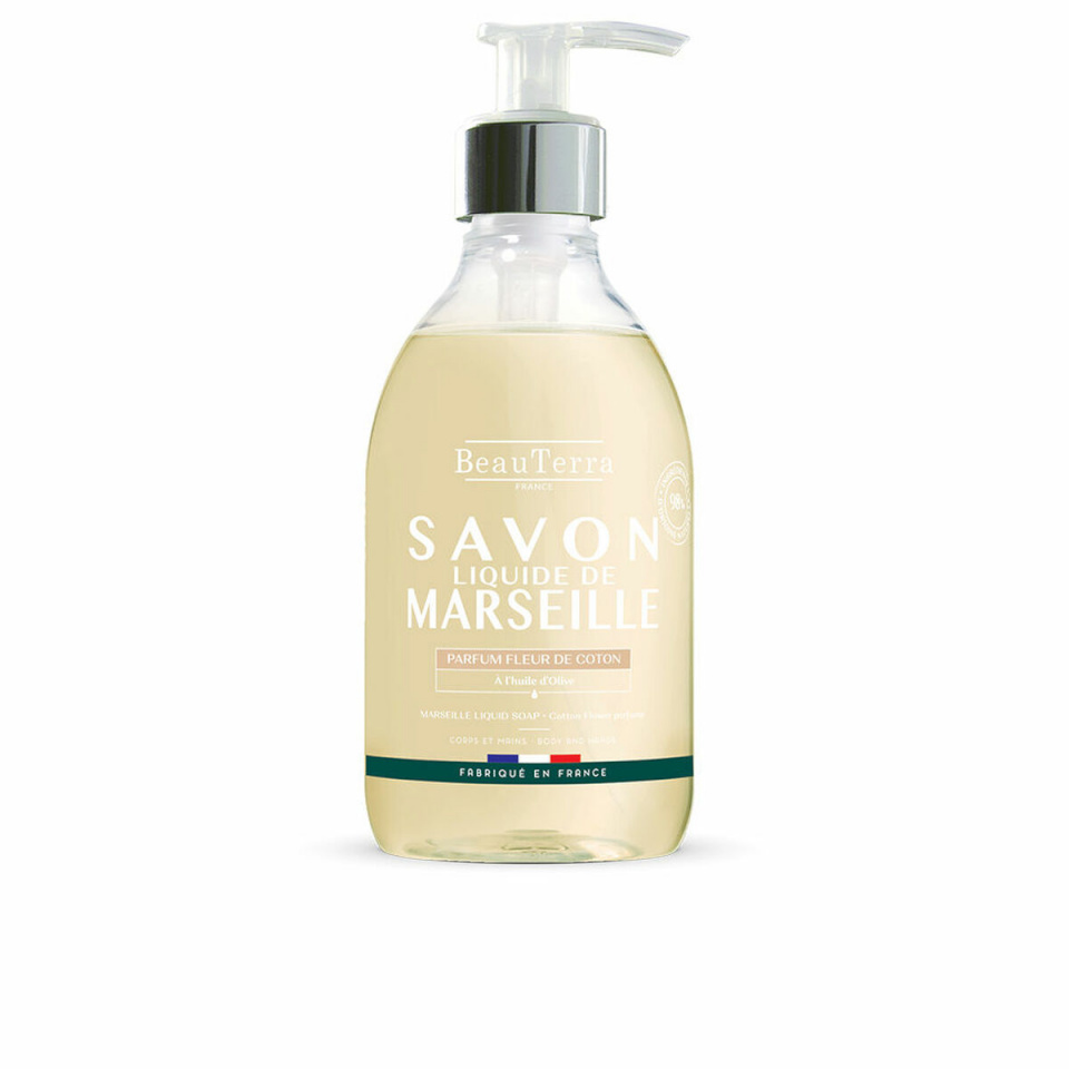 Beauterra Vedel seep Savon de Marseille Puuvillane lill 300ml