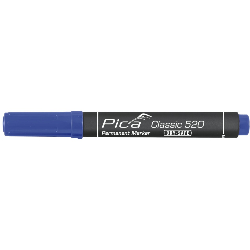 Pica marker Permanent Marker 1-4mm, Round Tip, sinine