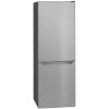 Bomann külmik KG 7359 ix-look Fridge-Freezer Combination, roostevaba teras