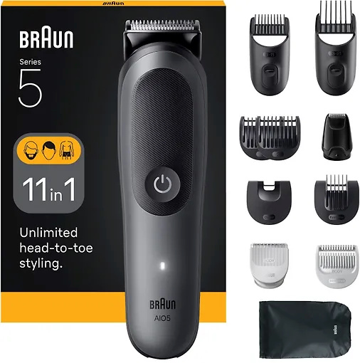 Braun multifunktsionaalne trimmer AIO5560 All-in-One Series 5 Multi-Function Trimmer, hall