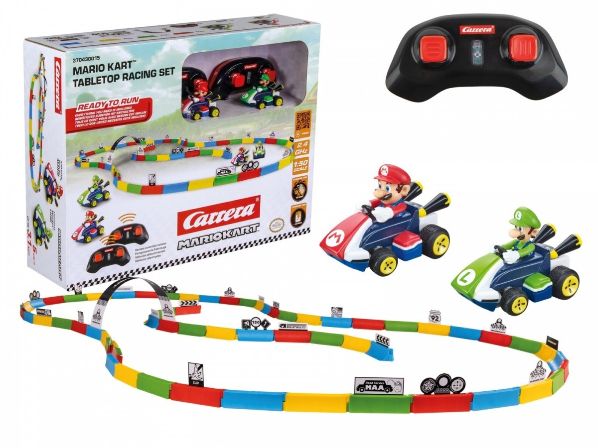 Carrera RC Cars Mario table race