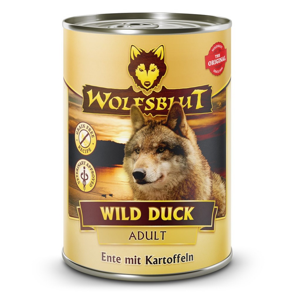 Wolfsblut kuivtoit koerale Adult Wild Duck, 395g