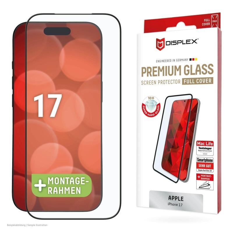 Displex kaitseklaas Apple iPhone 17 Premium Screen Glass Full Cover By Transparent