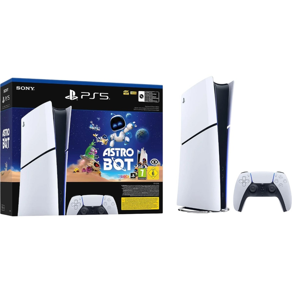 Sony mängukonsool PlayStation 5 Slim Digital Edition + Astro Bot