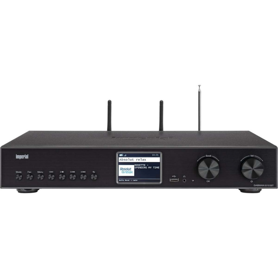 Imperial raadio DABMAN i510 BT multifunktsionaalne raadio must