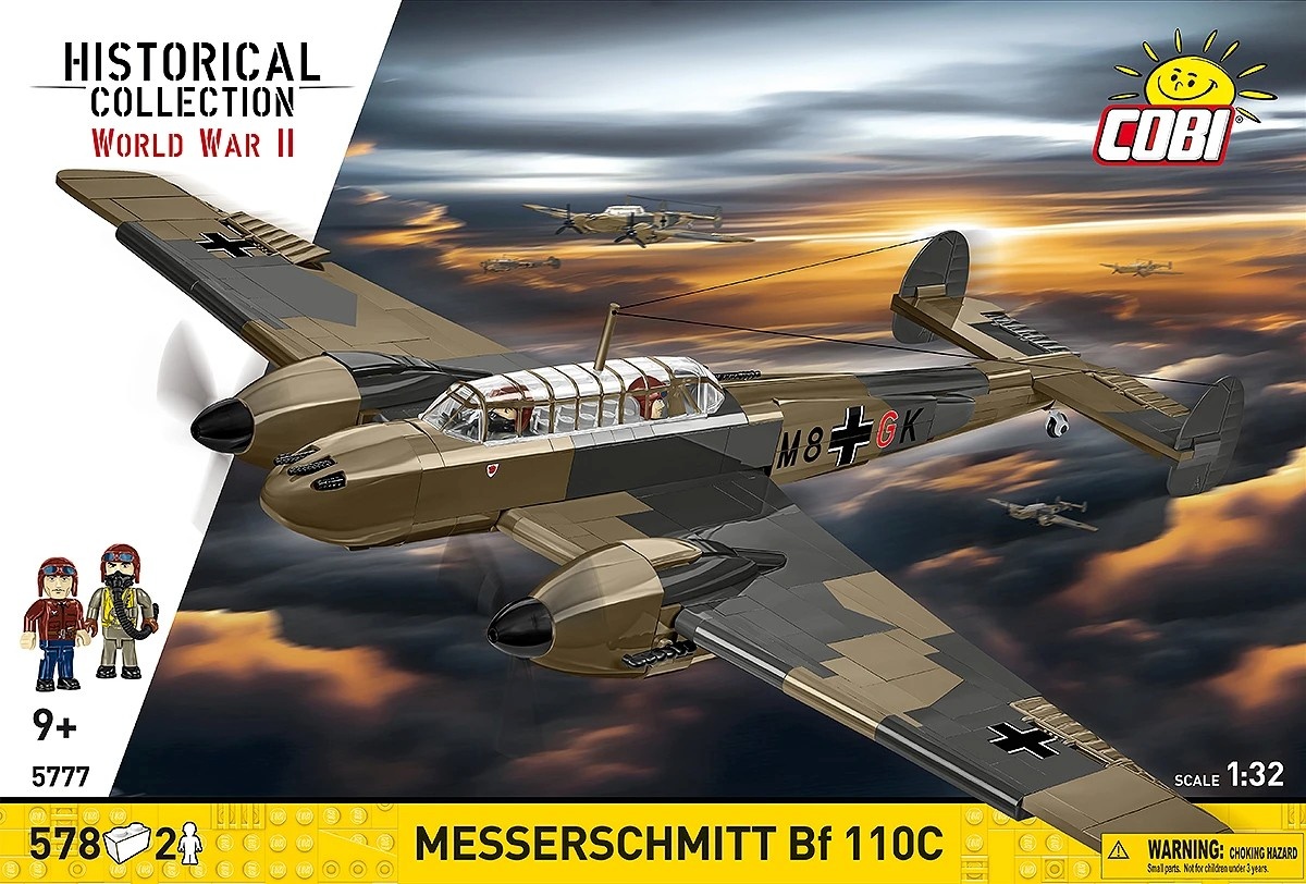 Cobi klotsid Blocks Messerschmitt BF 110C 578 pieces