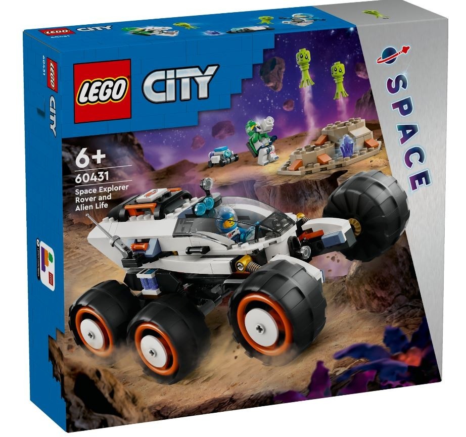 LEGO klotsid 60431 City Weltraum-Rover mit Außerirdischen