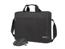 Natec sülearvutikott Notebook bag 15,6 inches Wallaroo 2 with wireless mouse, must