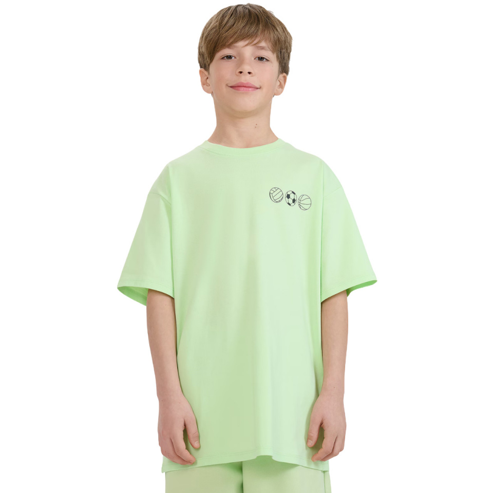 4F T-särk poistele M2640 Juicy roheline 4FJRSS25TTSHM2640 45S suurus 164cm