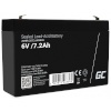 Green Cell patarei AGM VRLA 6V 7.2Ah
