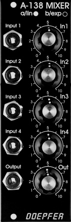 Doepfer A-138aV Vintage mikser Eurorack moodul