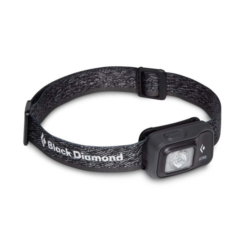 Black Diamond Astro 300 Graphite pealamp Headband