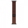 Apple kellarihm Watch 49mm Burgundy Alpine Loop - Small - Black Titanium Finish