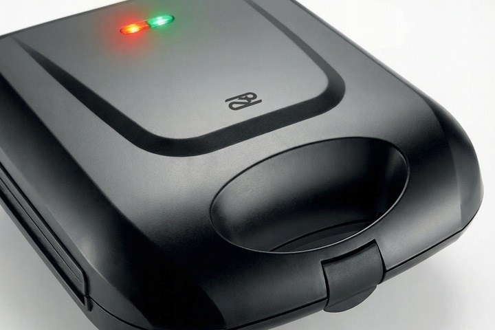 PROMIS röster STP 25 XXL sandwich maker, 4 toasts, 1400W, Black