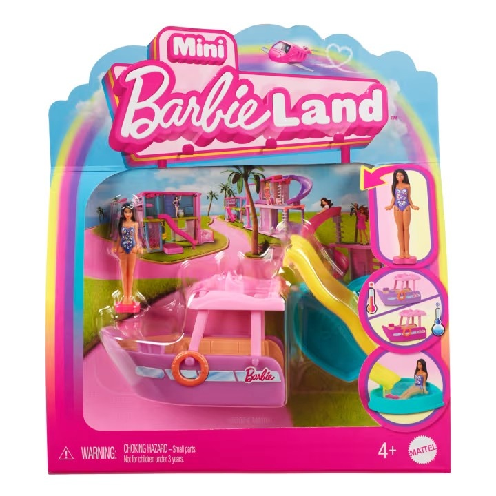 Mattel Vehicle Barbie Mini Barbieland, Boat